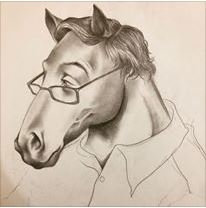 Horse-person drawing 2018